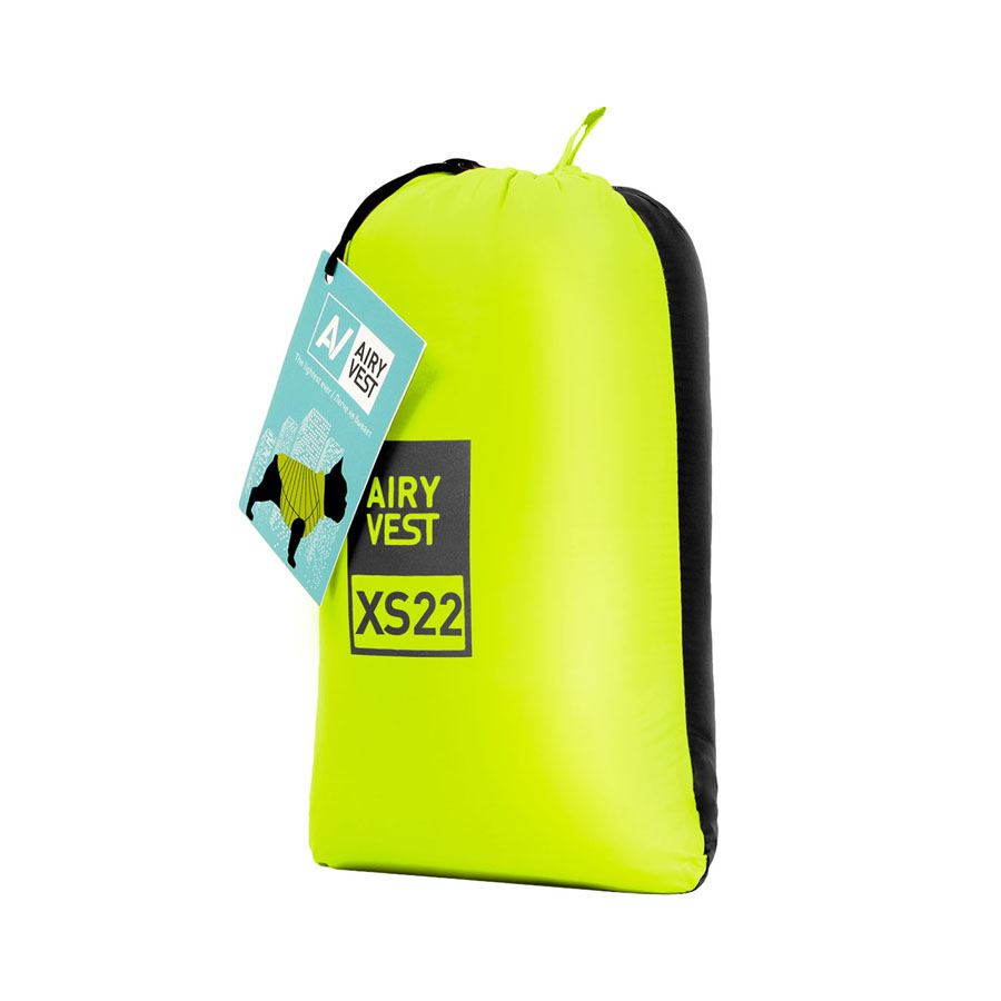 Курточка для собак AiryVest двостороння, розмір XS 22, cалатово-чорна — фото 4