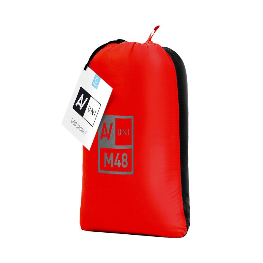 Куртка двостороння AiryVest UNI, розмір M48, червоно-чорна — фото 3