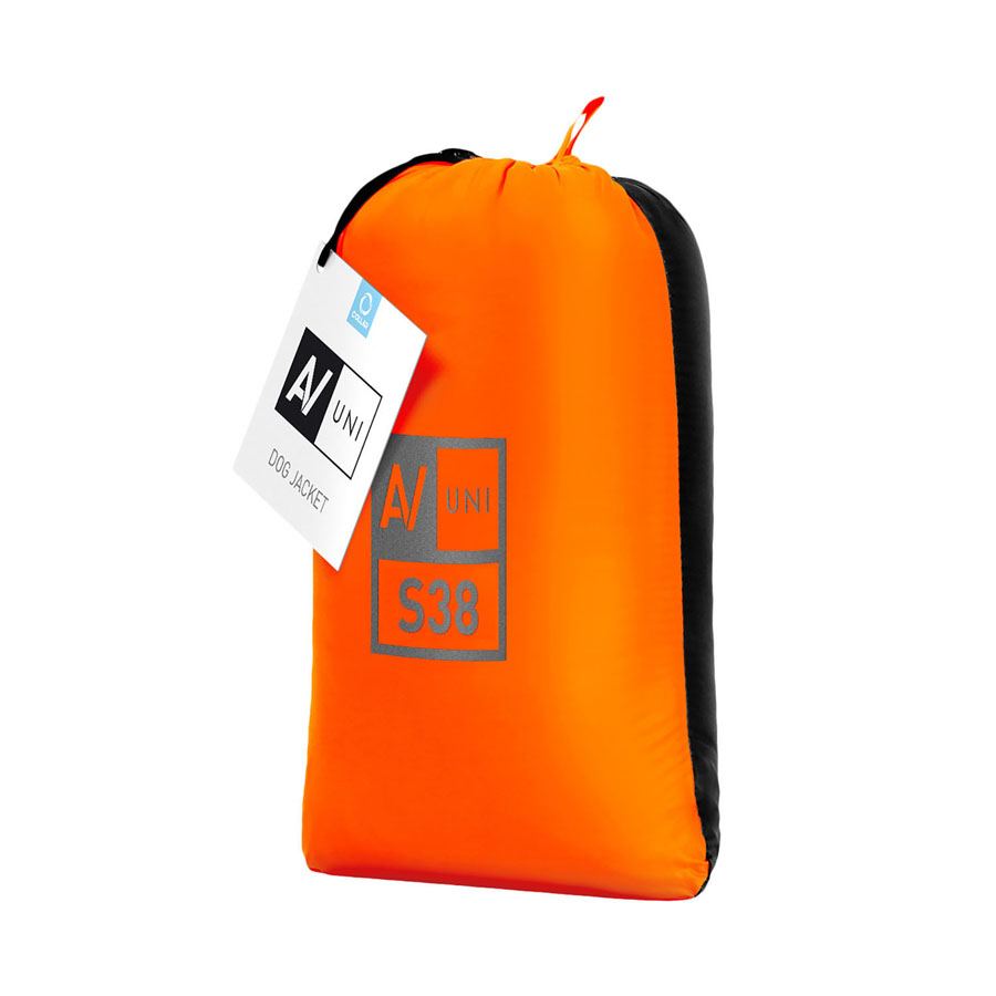 Куртка двостороння AiryVest UNI, розмір S 38, помаранчево-чорна — фото 3