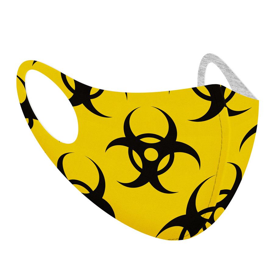 Маска захисна СoLLar з малюнком "Biohazard", розмір S