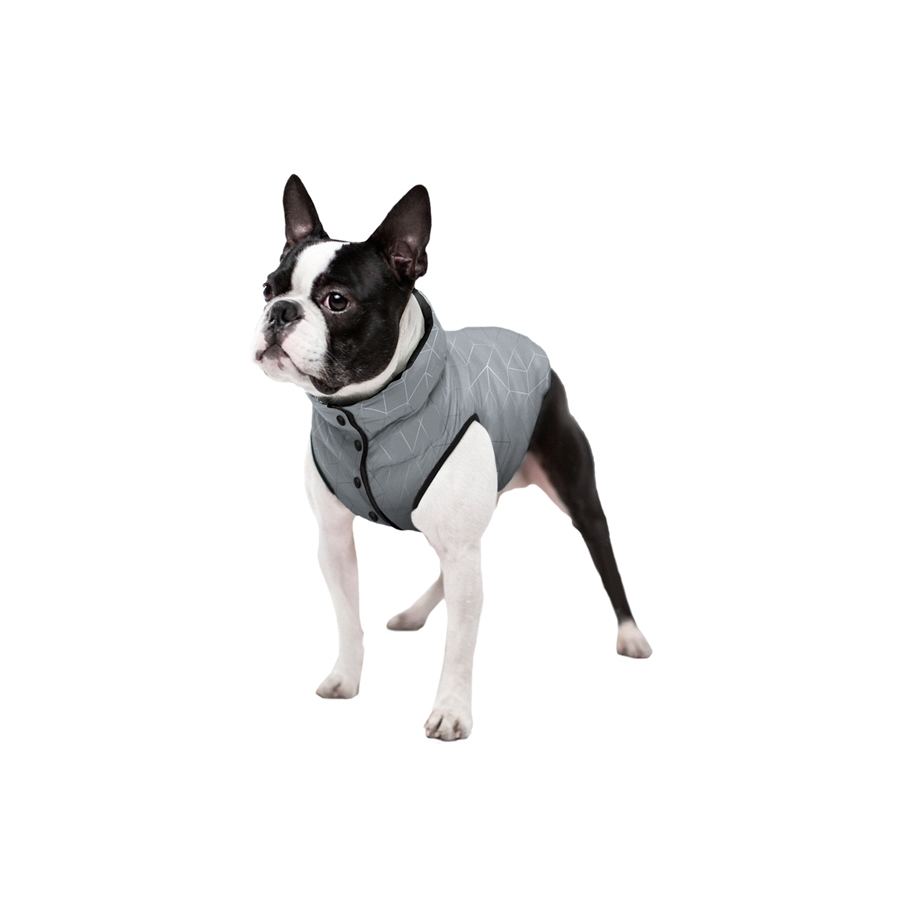 Курточка для собак WAUDOG Clothes світловідбивна, S40, В 52-55 см, С 36-39 см — фото 5