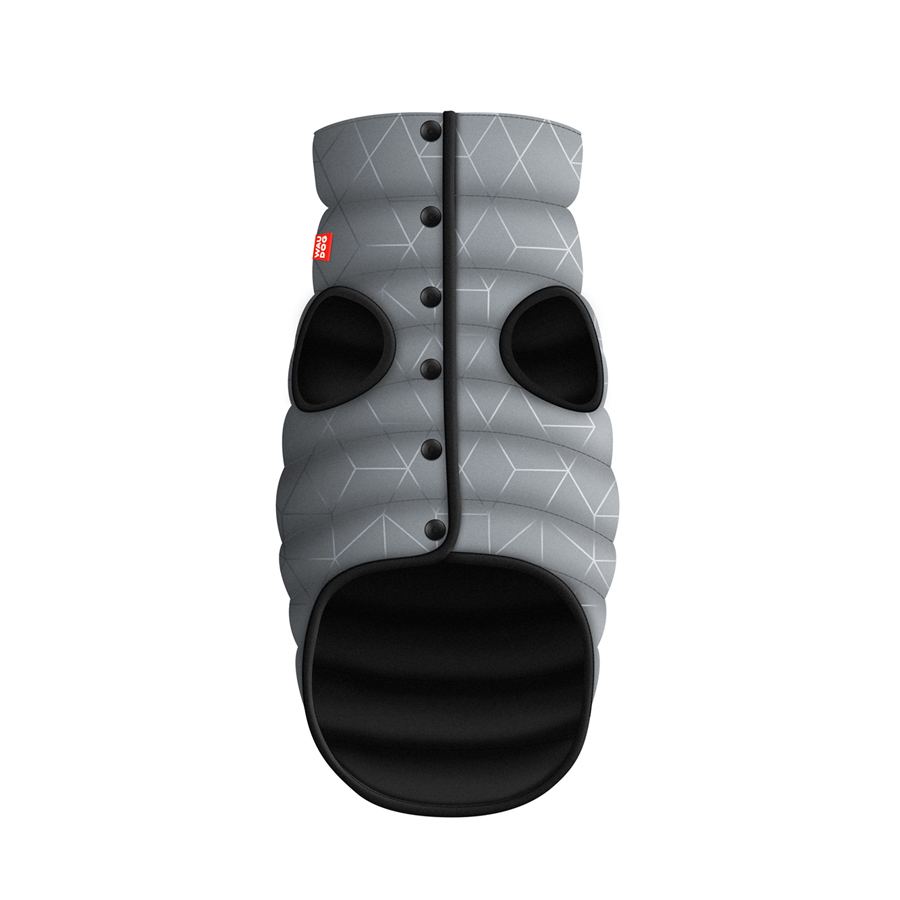 Курточка для собак WAUDOG Clothes світловідбивна, M50, В 76-79 см, С 55-61 см — фото 3