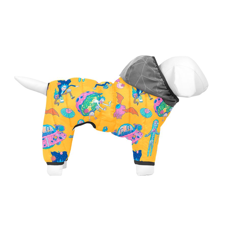 Комбінезон для собак WAUDOG Clothes малюнок "Рік та Морті 3", L50, В 70-74 см, С 47-50 см — фото 3