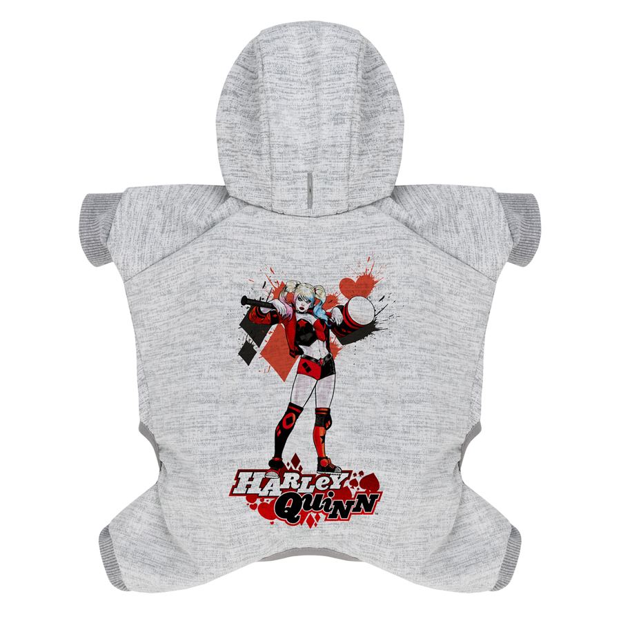 Комбінезон для собак WAUDOG Clothes малюнок "Харлі Квінн", софтшелл, L55, B 69-76 см, С 46-52 см — фото 3