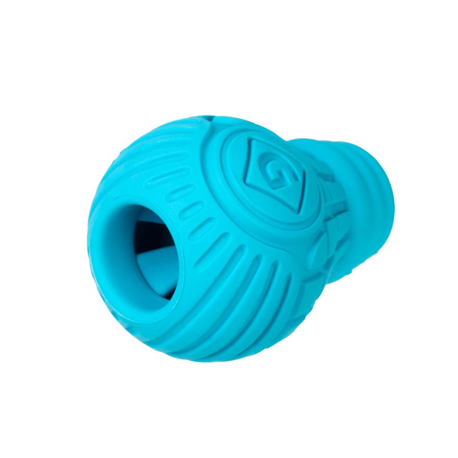 Іграшка для собак Лампочка гумова GiGwi Bulb Rubber, гума, S, блакитна — фото 4
