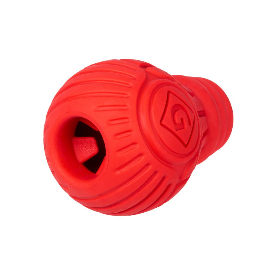 Іграшка для собак Лампочка гумова GiGwi Bulb Rubber, гума, M, червона — фото 3