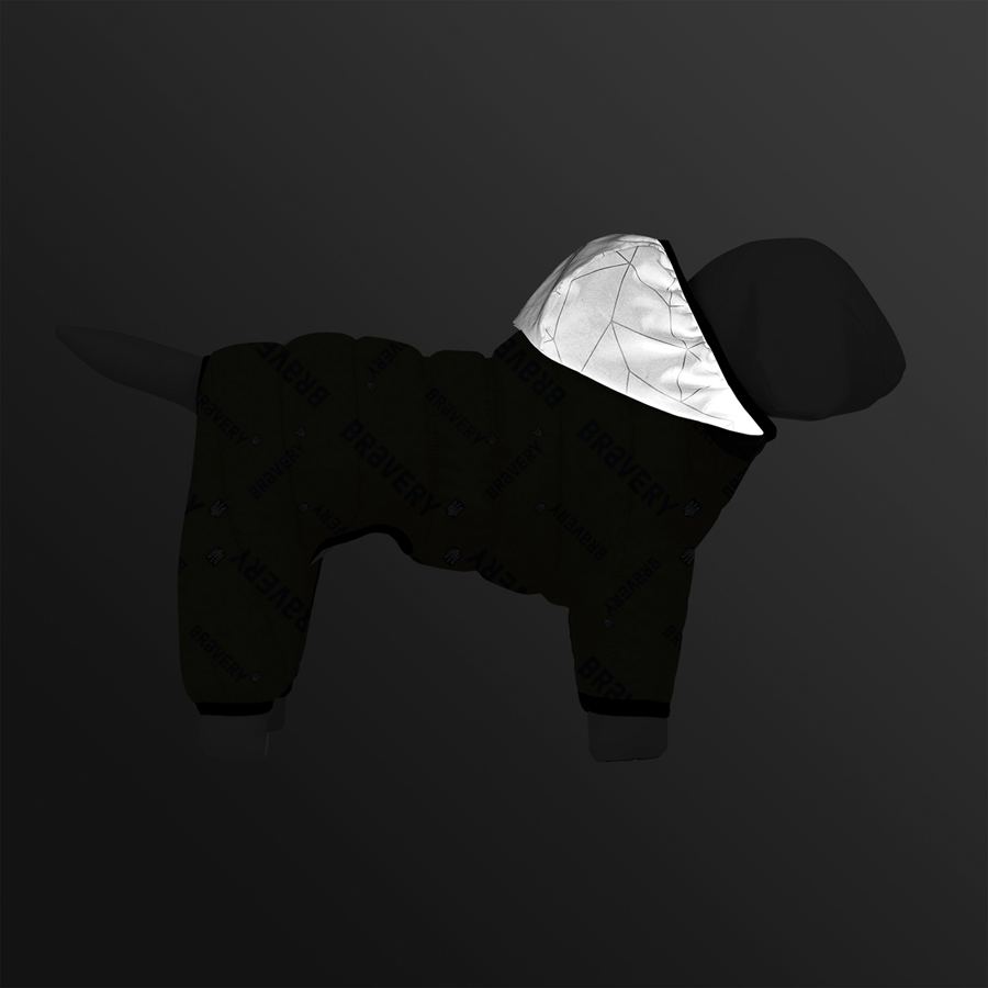 Комбінезон для собак WAUDOG Clothes малюнок "Сміливість", L50, В 70-74 см, С 47-50 см — фото 5