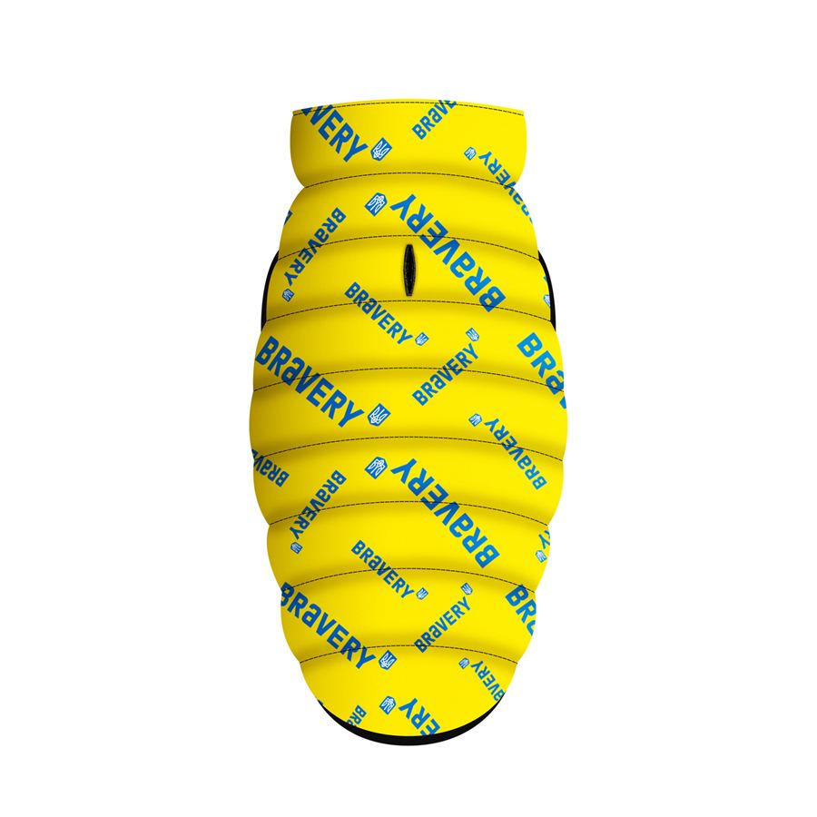 Курточка для собак WAUDOG Clothes малюнок "Сміливість", XS25, В 37-40 см, С 24-27 см — фото 3