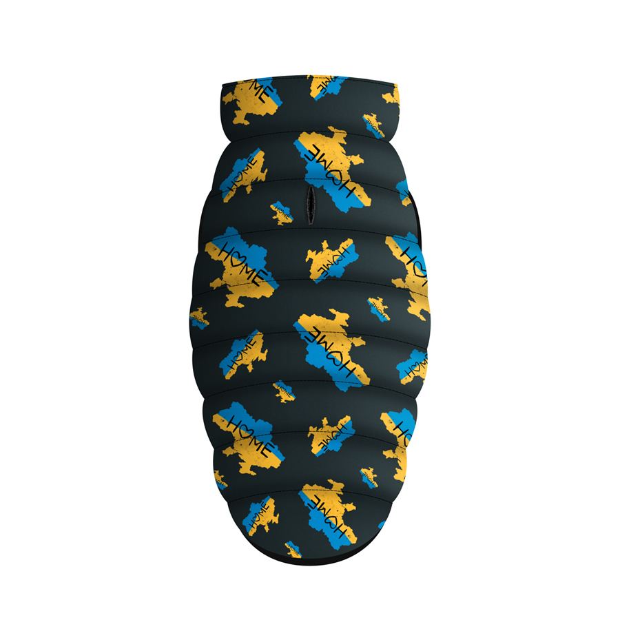 Курточка для собак WAUDOG Clothes малюнок "Дім", M47, В 69-73 см, С 41-45 см — фото 3