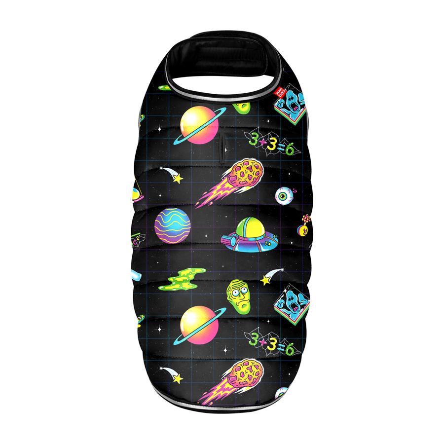 Курточка-накидка для собак WAUDOG Clothes, малюнок "Рік та Морті 2", XL, А 47 см, B 68-80 см, С 42-52 см — фото 3