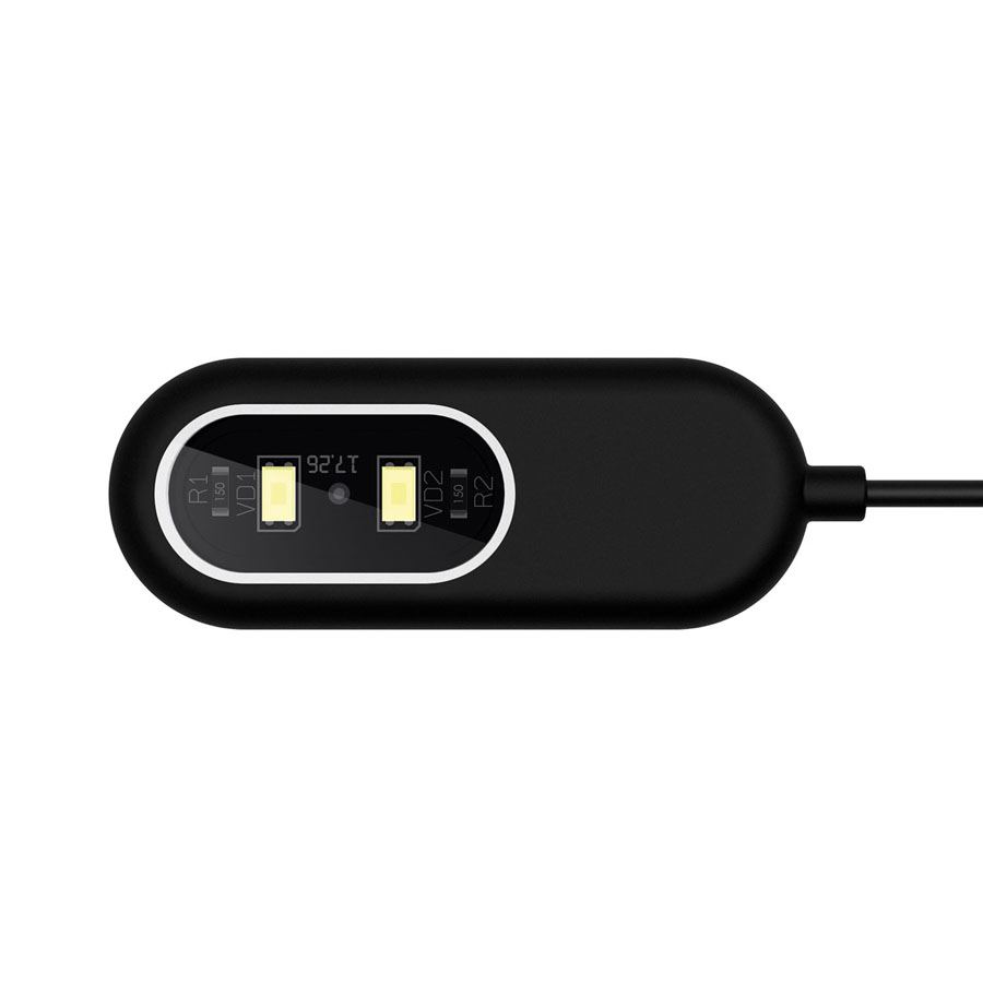Світлодіодний світильник Pico Tablet (для прісноводних акваріумів до 10л), USB, 6500K чорний — фото 2