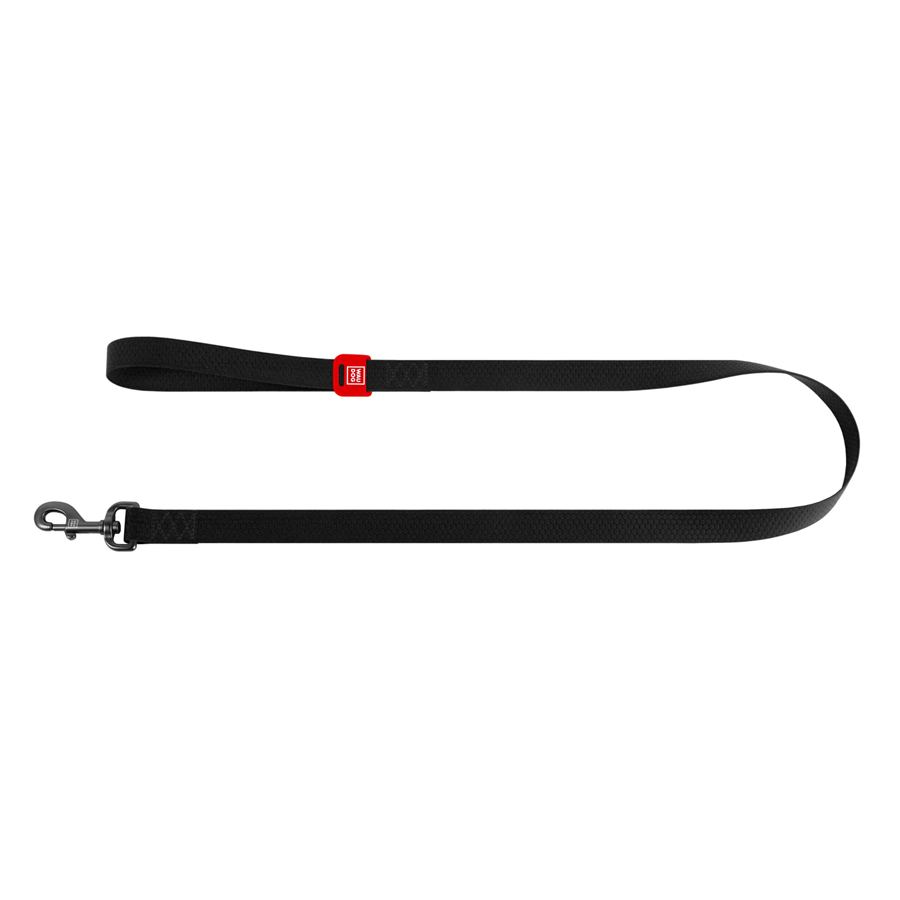 Повідець для собак водостійкий WAUDOG Waterproof, L-XXL, Ш 25 мм, Дов 122 см чорний — фото 3