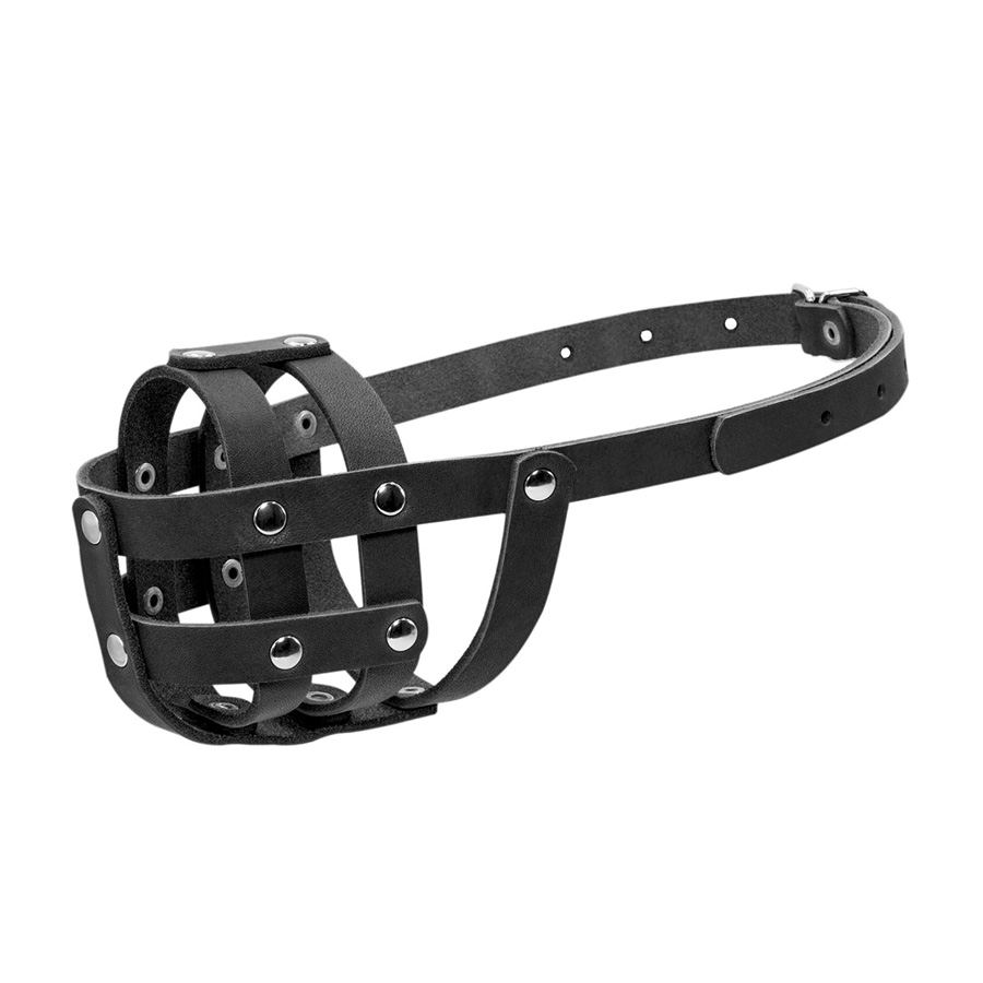 Намордник м'який "CoLLaR" №0 (спанієль) чорний — фото 2