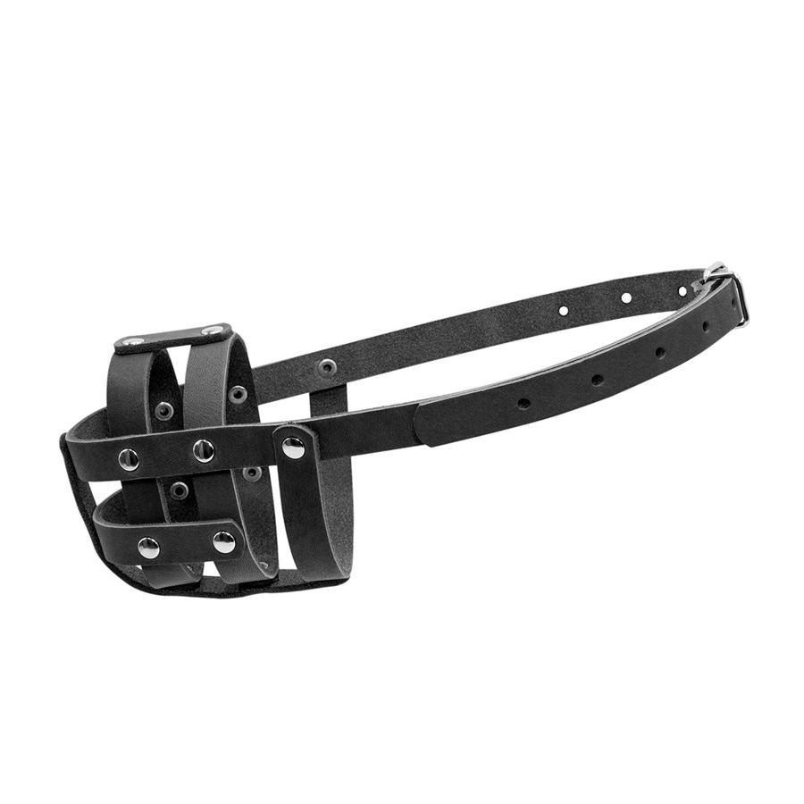 Намордник м'який "CoLLaR" №0 (спанієль) чорний — фото 3