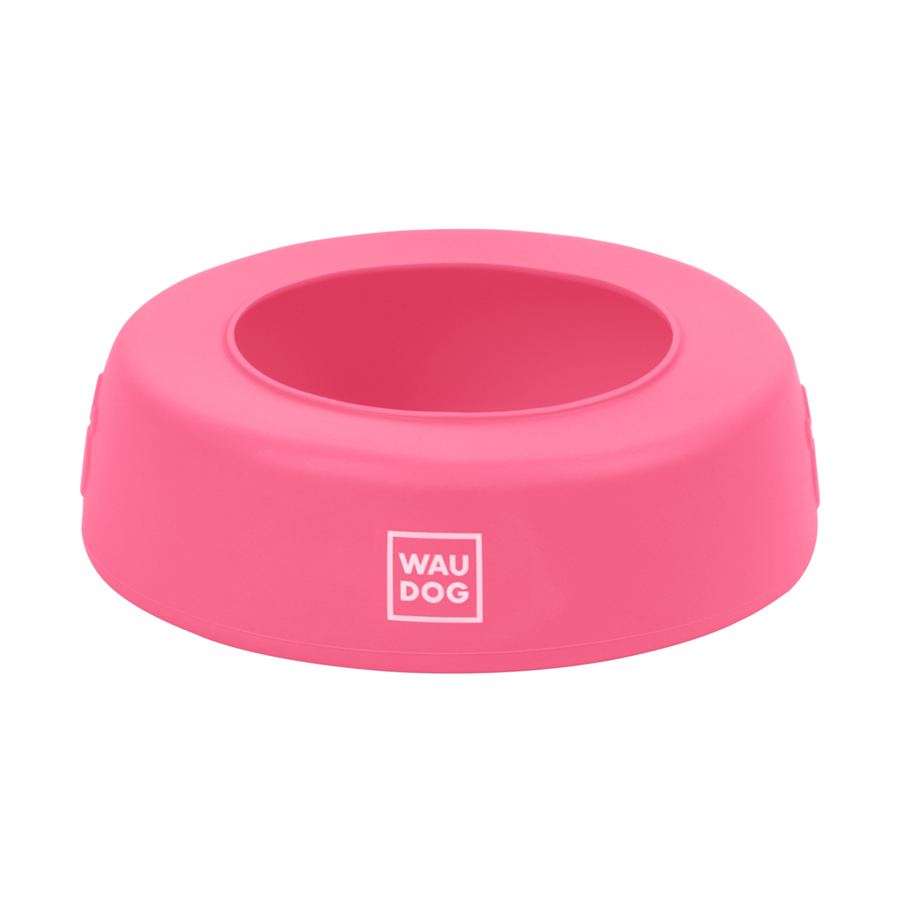 Миска-непроливайка WAUDOG Silicone 1 л рожевий — фото 2