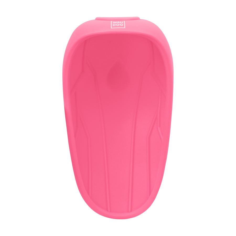 Поїлка-насадка на пляшку WAUDOG Silicone, 165х90 мм рожевий — фото 3