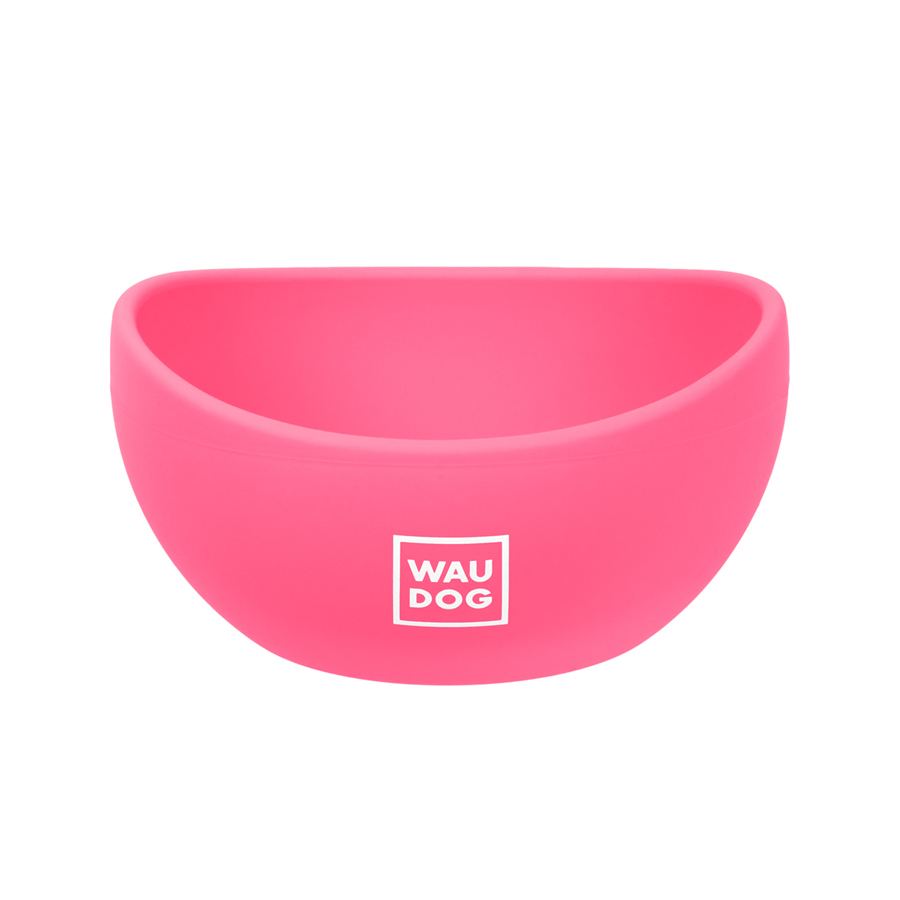 Миска WAUDOG Silicone, 250 мл рожевий — фото 4