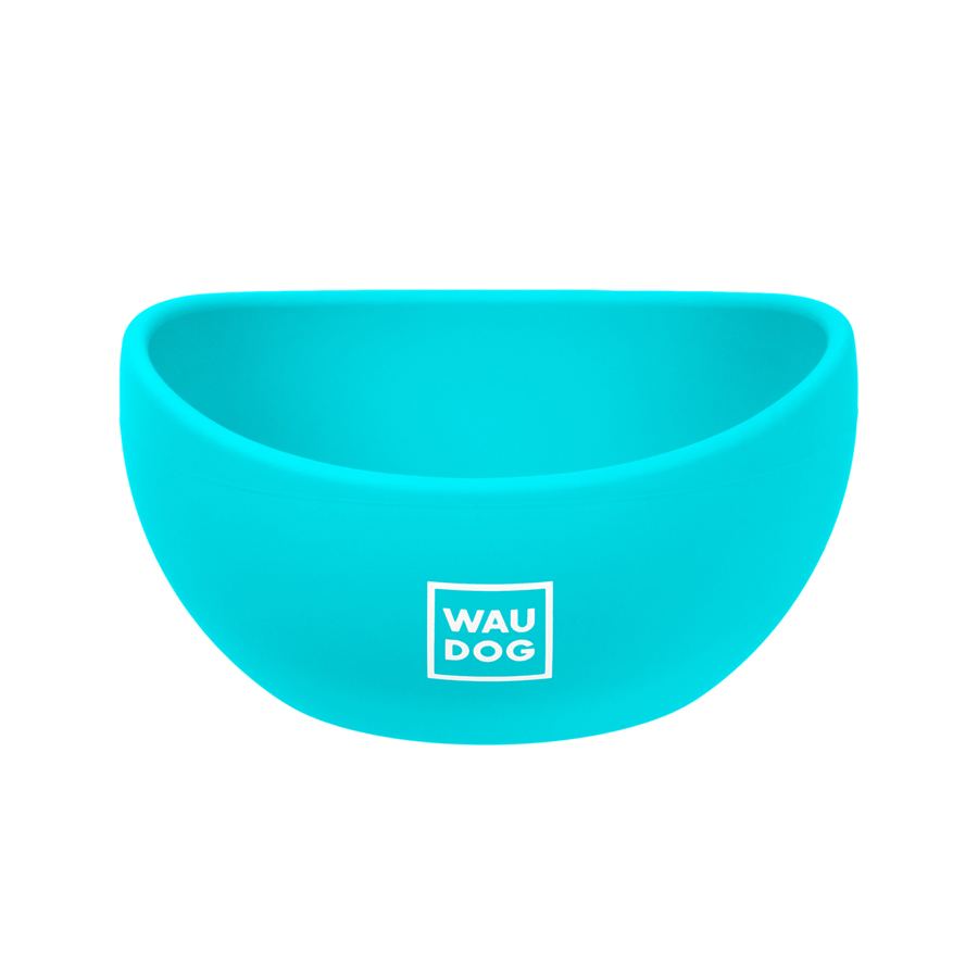 Миска WAUDOG Silicone, 250 мл блакитний — фото 5
