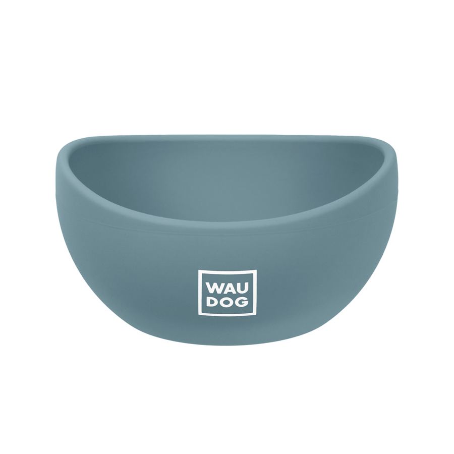 Миска WAUDOG Silicone, 250 мл сірий — фото 4