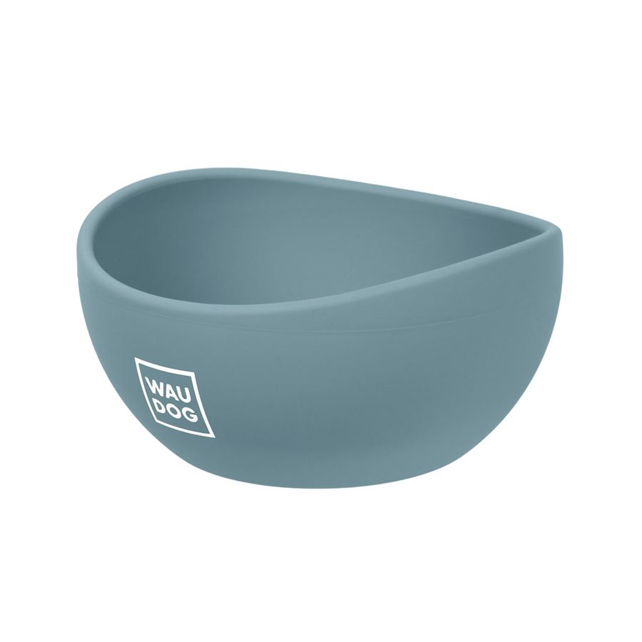 Миска WAUDOG Silicone, 250 мл сірий — фото 3
