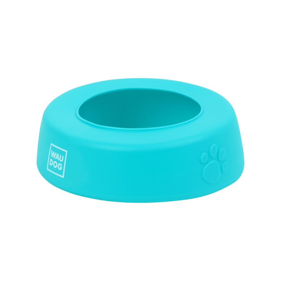Миска-непроливайка WAUDOG Silicone, 750 мл блакитний — фото 4