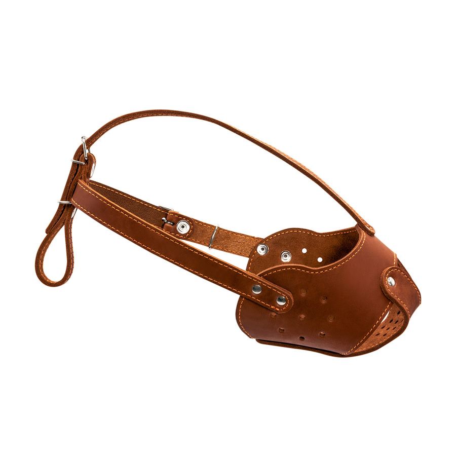 Намордник "CoLLaR" (стафф) коричневий, для собак