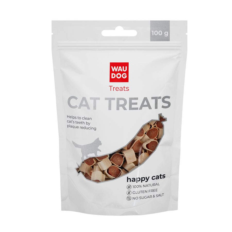 Ласощі для котів WAUCAT Treats "Маленькі суші з лососем", 100 г — фото 2