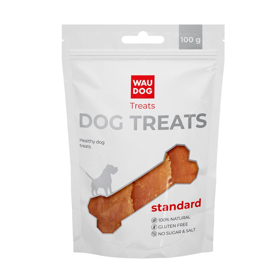 Ласощі для собак WAUDOG Treats "Куряче філе", 100 г — фото 2