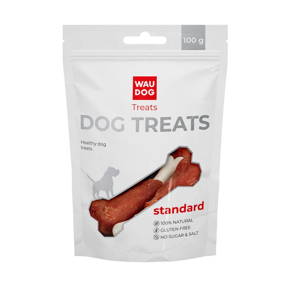 Ласощі для собак WAUDOG Treats "Качина гомілка", 100 г — фото 2