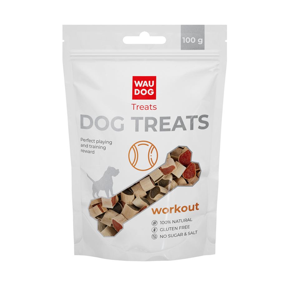 Ласощі для собак WAUDOG Treats "Кольорові курячі суші", 100 г — фото 2