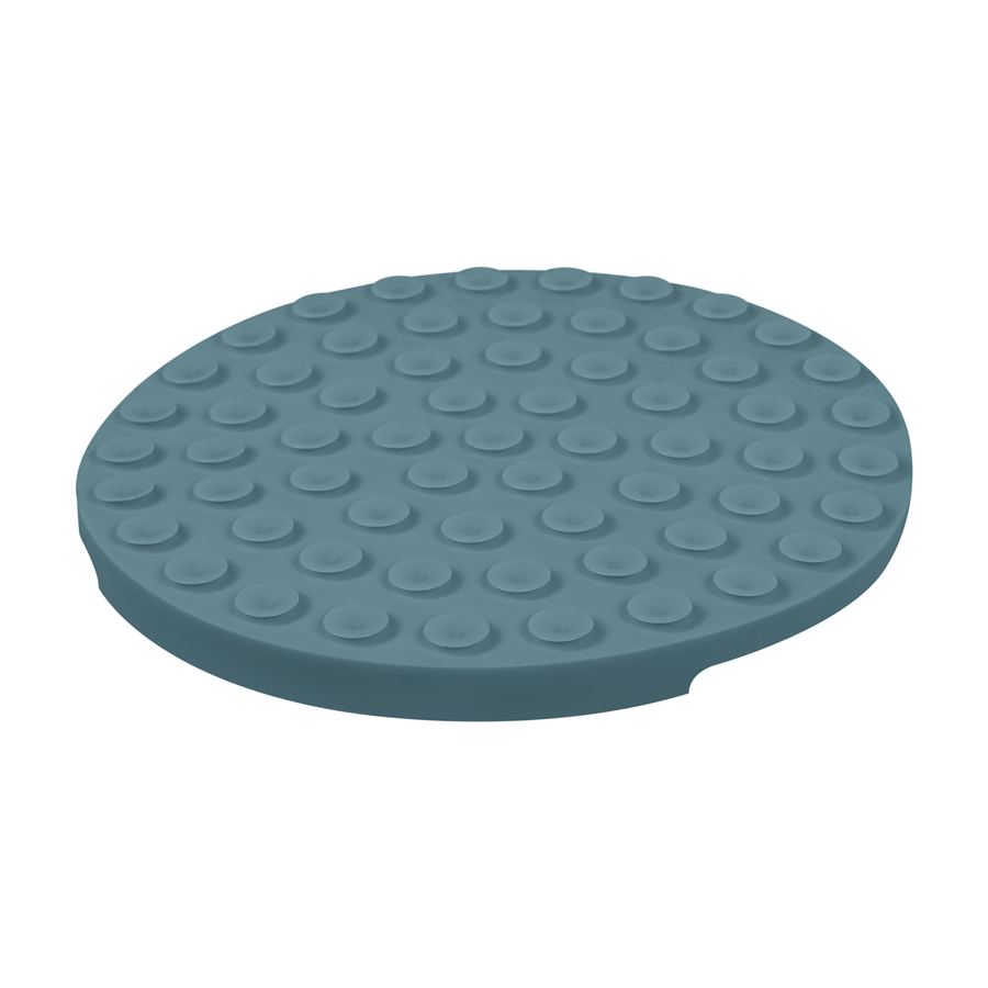 Килимок для злизування і повільного харчування WAUDOG Silicone, 211х211х30 мм, сірий — фото 5