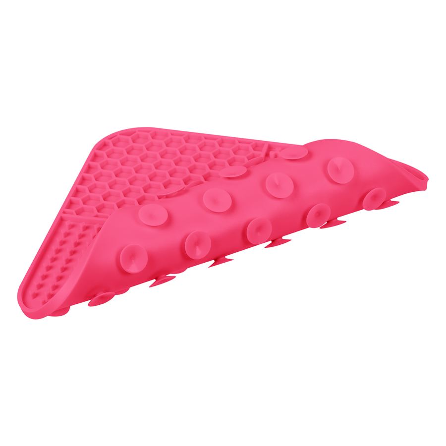 Килимок для злизування WAUDOG Silicone, 190х190х10 мм, рожевий — фото 4
