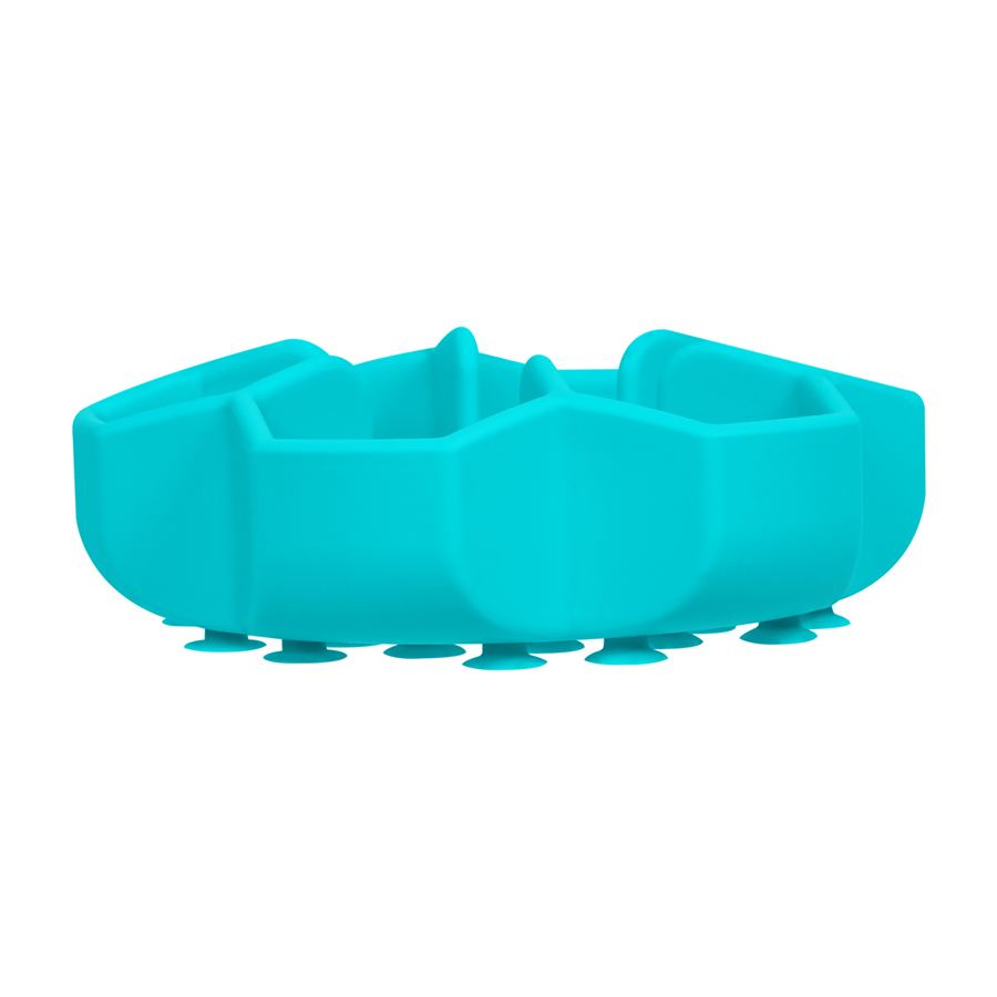 Миска для повільного харчування WAUDOG Silicone, 750 мл, блакитний — фото 4