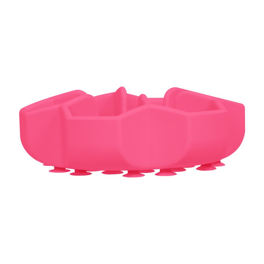 Миска для повільного харчування WAUDOG Silicone, 750 мл, рожевий — фото 4