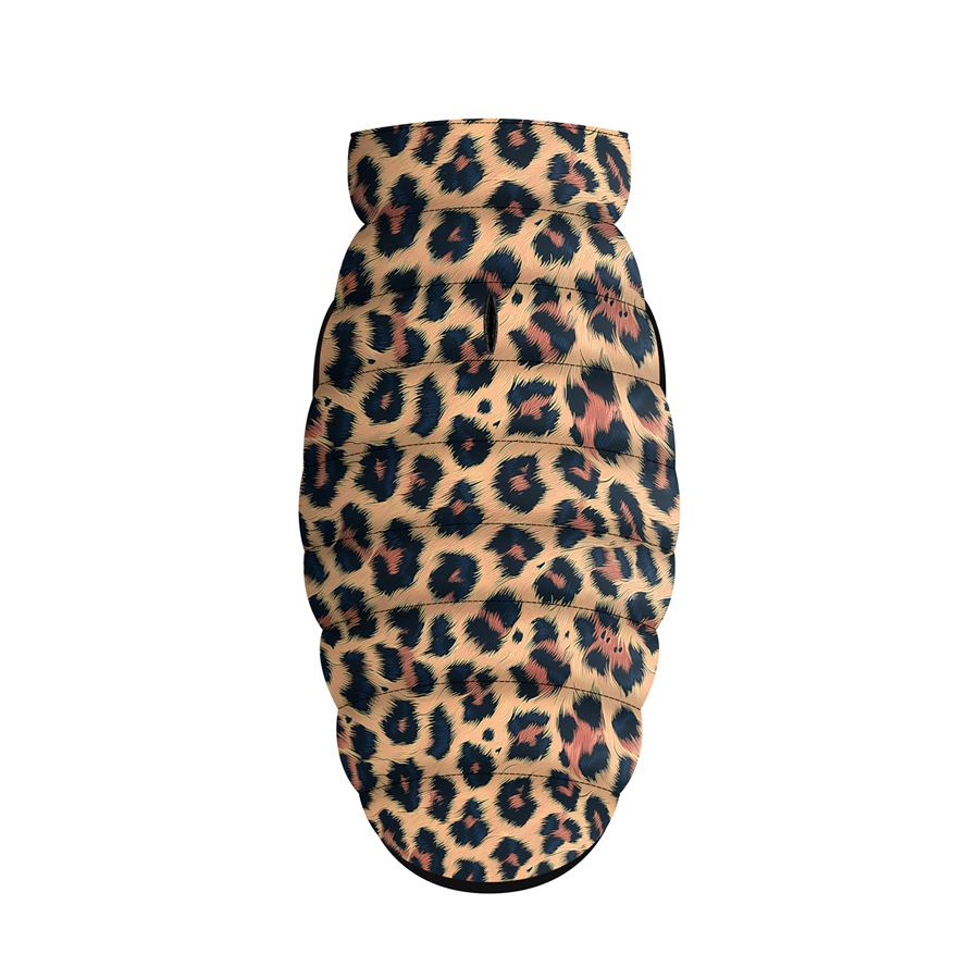 Курточка для собак WAUDOG Clothes малюнок "Леопард", S30, В 58-62 см, С 42-46 см — фото 4