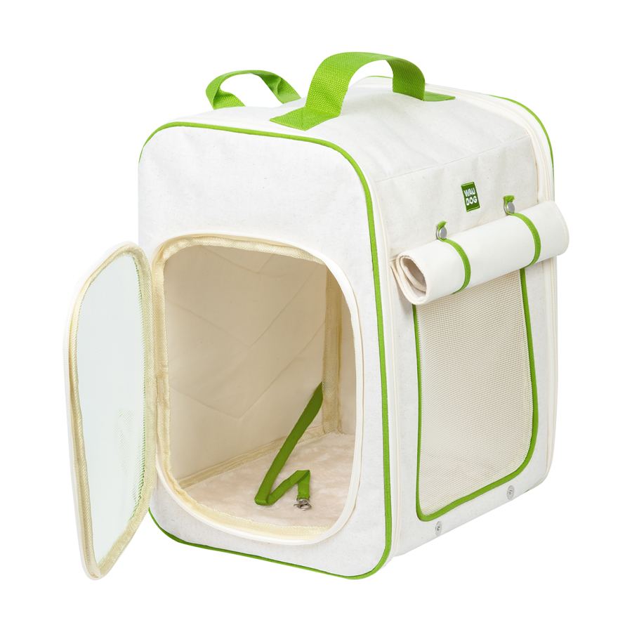 Рюкзак-переноска для котів та дрібних порід собак WAUDOG Relax Eco, 42*34*27 см, до 8 кг — фото 3
