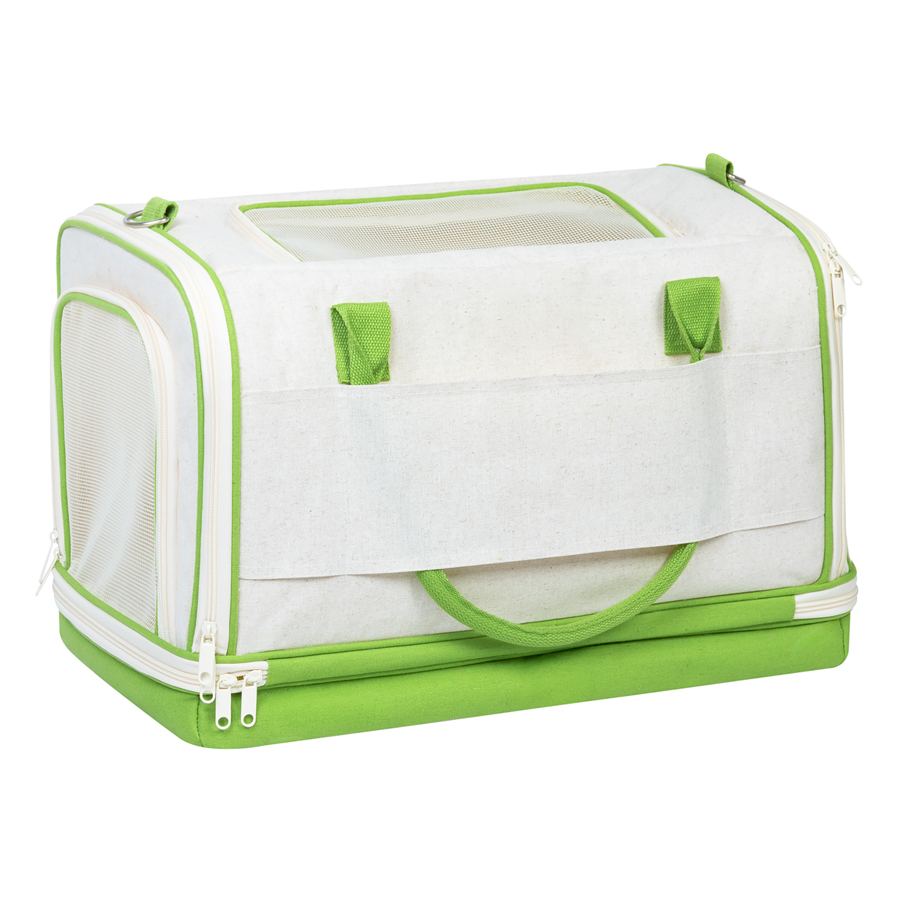 Сумка-переноска для котів та дрібних порід собак WAUDOG Relax Eco, 47x30x28 см, до 8 кг — фото 4