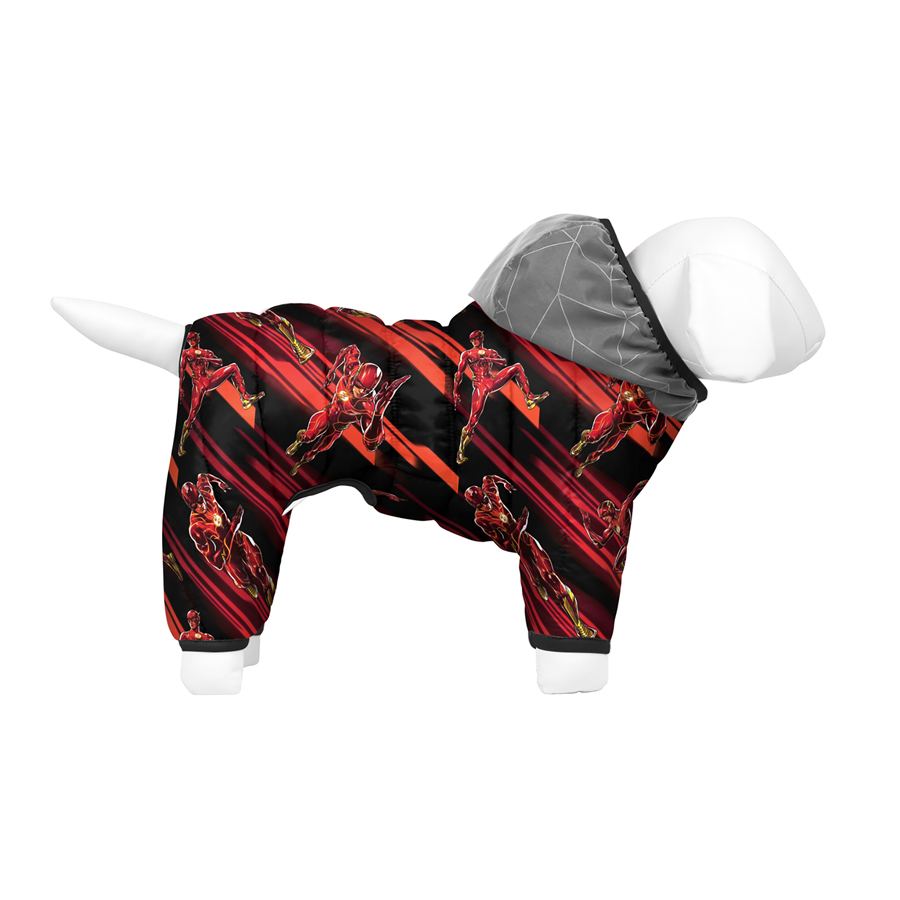 Комбінезон для собак WAUDOG Clothes малюнок "Швидкість Флеша", L55, В 77-79 см, С 47-50 см — фото 3