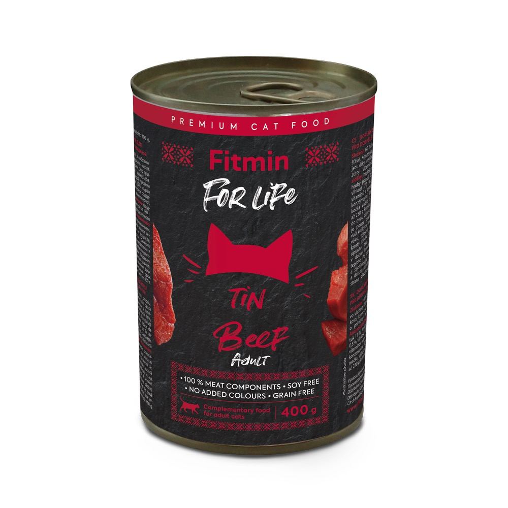 FFL cat tin Beef 400г