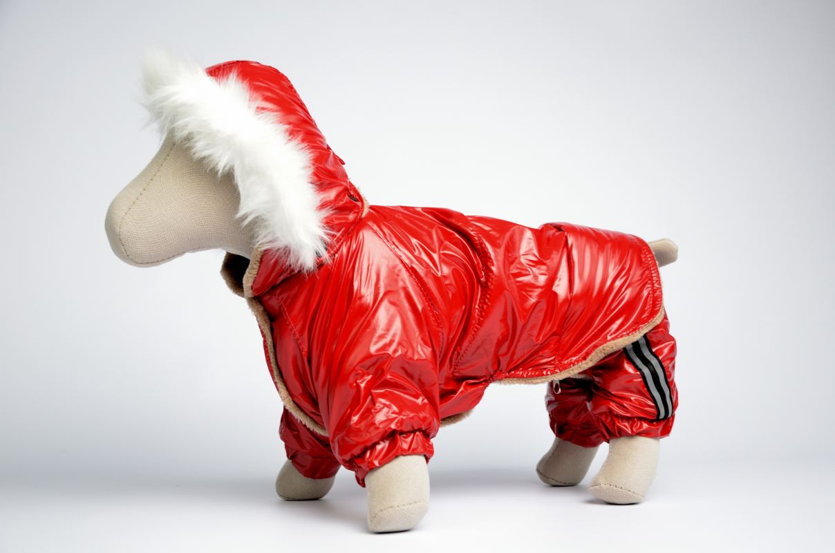 Костюм з капюшоном Бруно Zoobaza - червоний, 25 х 34