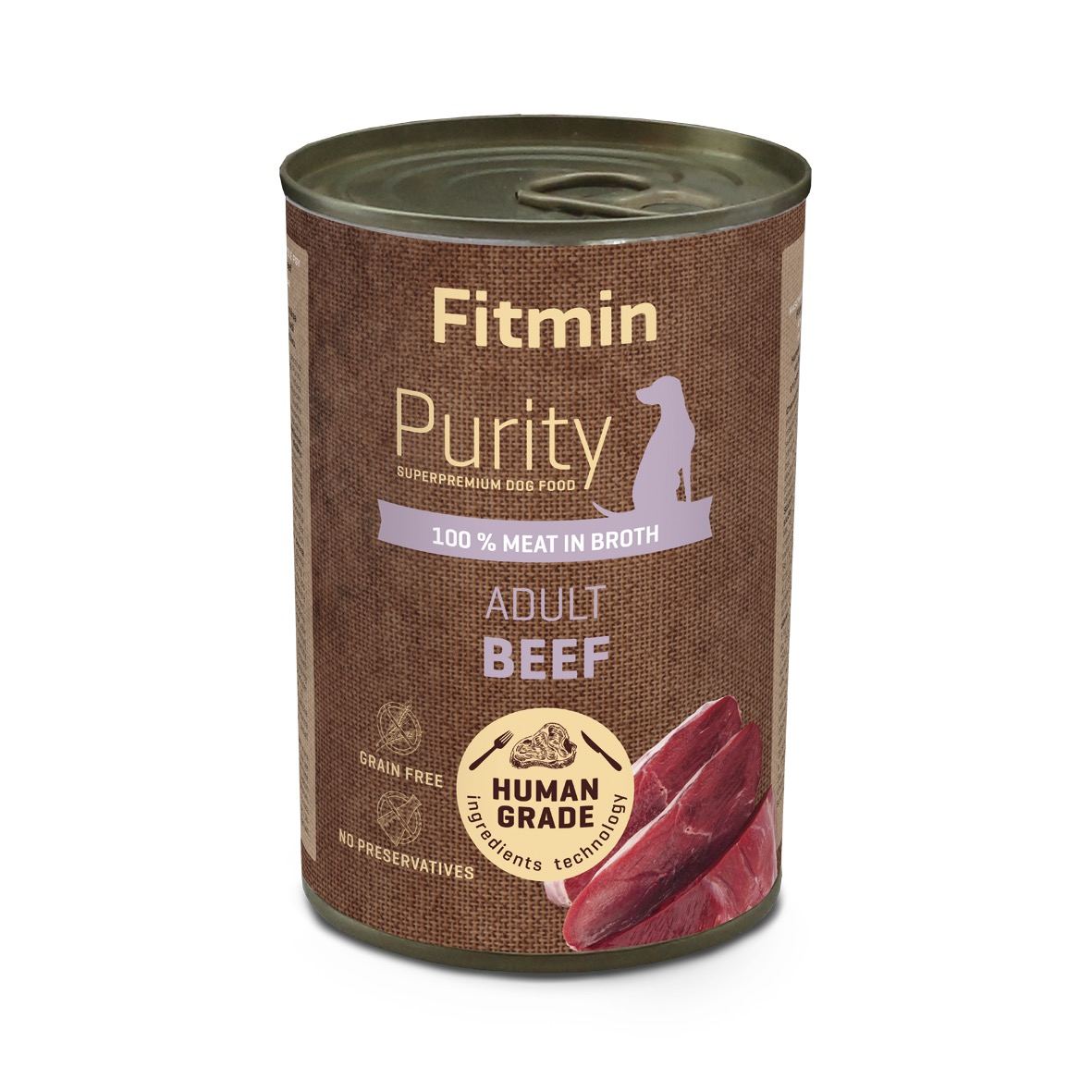 Fitmin dog Purity tin Beef 400г
