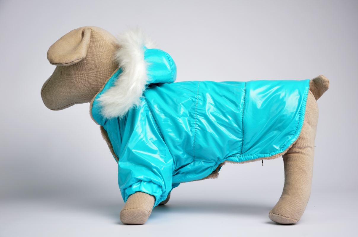 Костюм з капюшоном Бруно Zoobaza - бірюзовий, 25х40