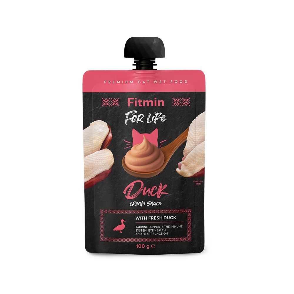 Fitmin For Life Cream Sauce пауч з качкою 100 г