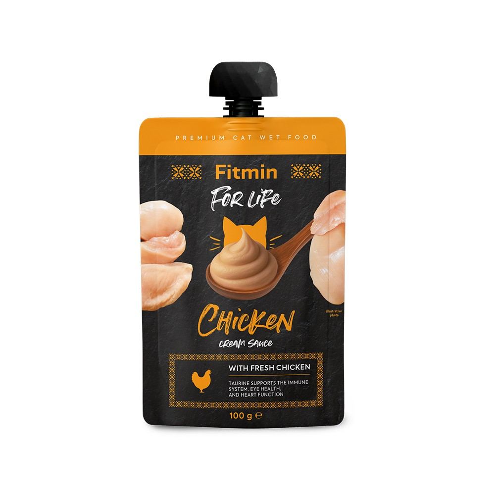 Fitmin For Life Cream Sauce пауч з куркою 100 г