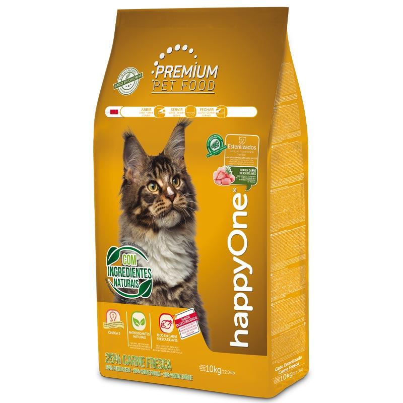 Сухий корм happyOne Sterilized Cat для стерилізованих кішок 10кг