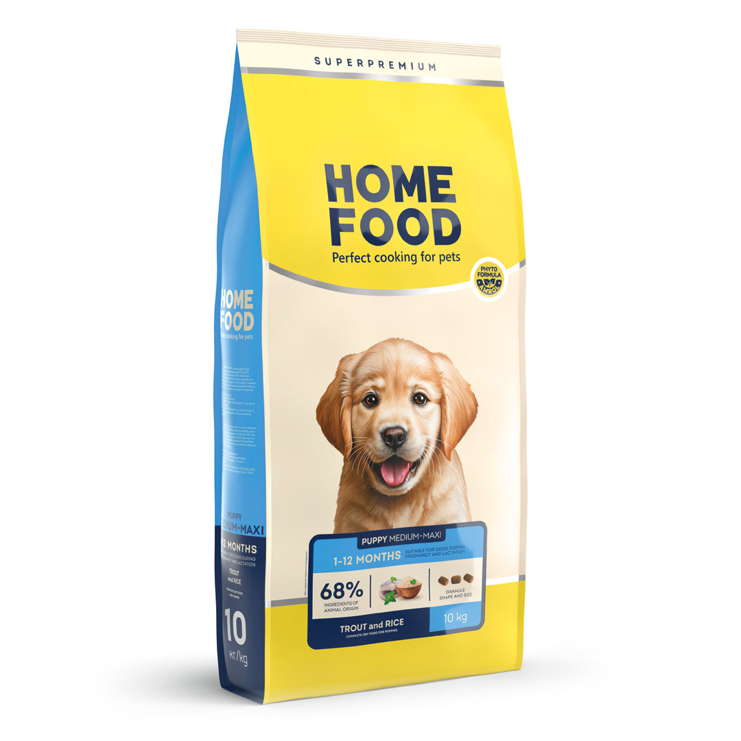 PUPPY MEDIUM/MAXI Гіпоалергенний «Форель з рисом» 10 кг