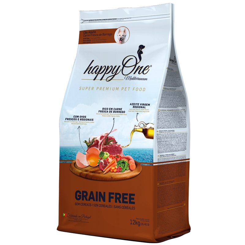 Беззерновий корм Ambrosia Grain free зі свіжою олениною та ягням для дорослих собак усіх порід 12кг
