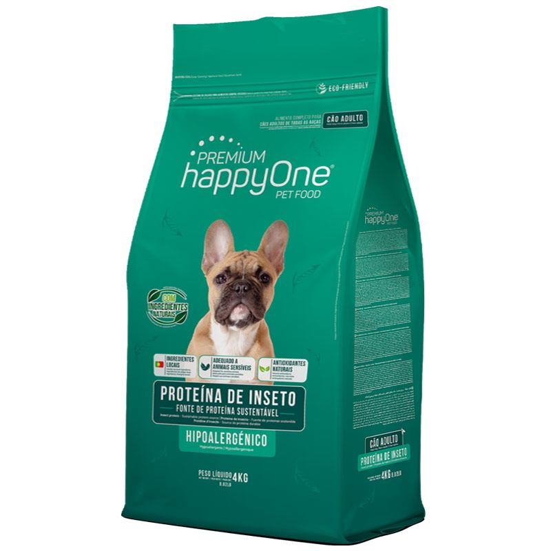 Гіпоалергенний сухий корм happyOne Premium Adult Dog Insect Protein з протеїном комах 10кг,
